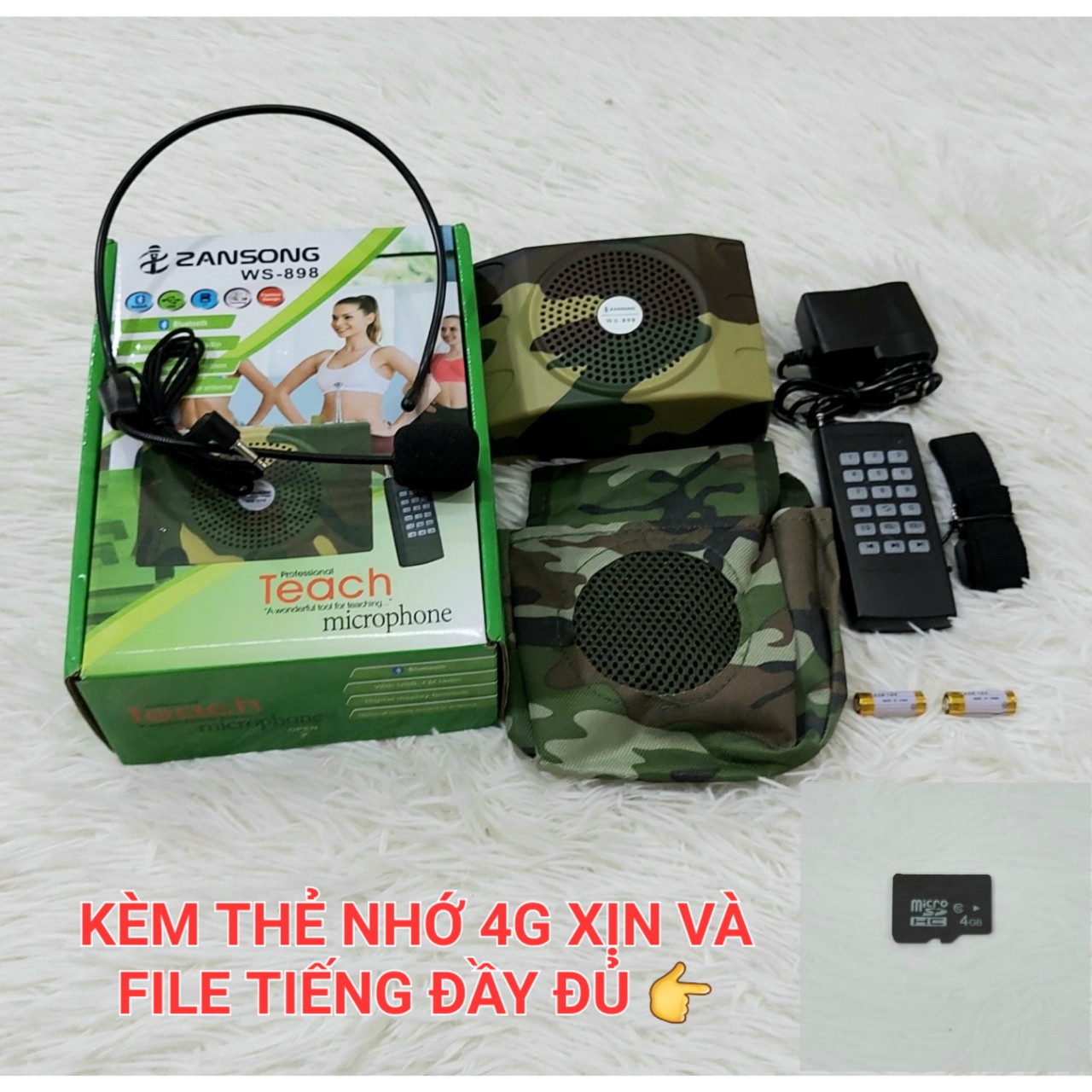 Loa ws 898 bluetooth điều khiển từ xa tặng kèm thẻ nhớ 4g có file tiếng_oanhthảo86