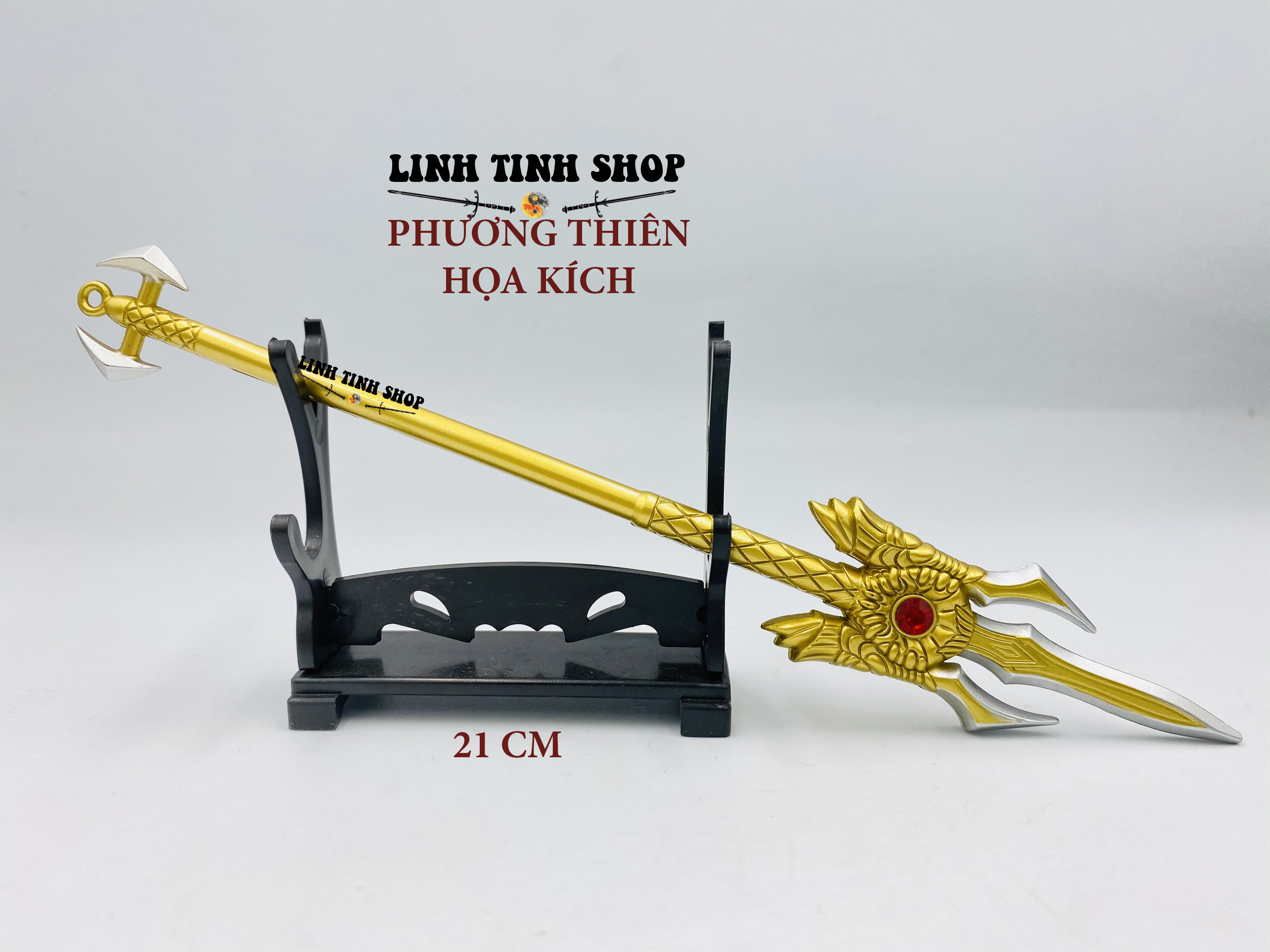 Móc khóa Phương thiên họa kích Lữ Bố Tam Quốc Chí