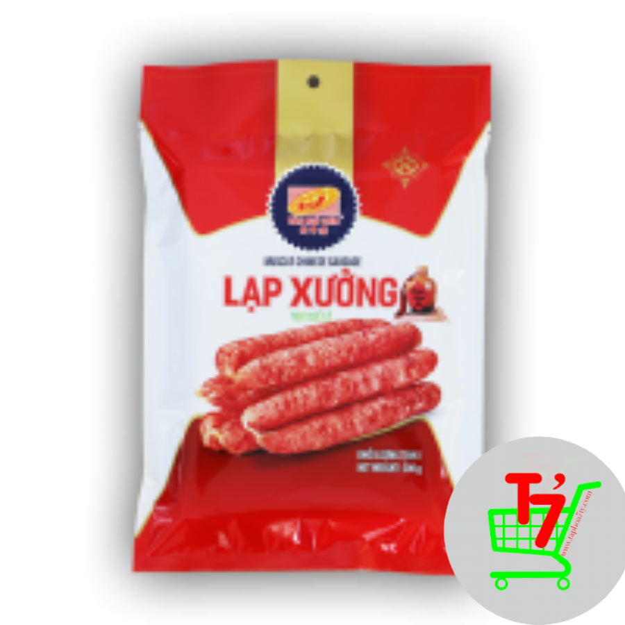 Lạp Xưởng Mai Quế Lộ Tân Huê Viên Nạc 4 Sao Túi 500g