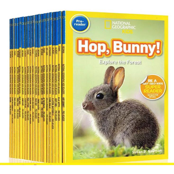 Bản nhập - National Geographic kids - Level Pre K - 30c