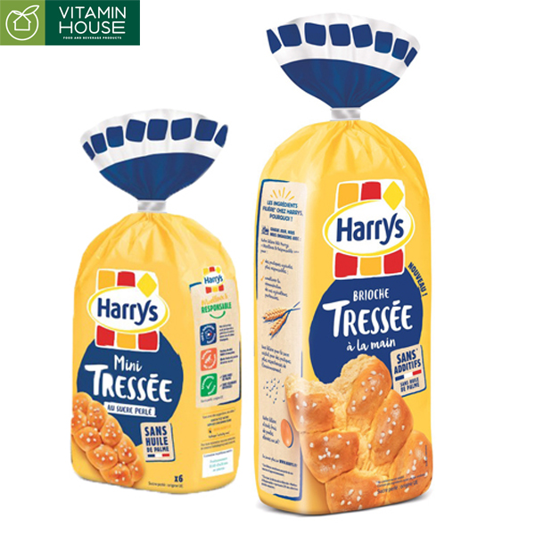 Bánh Mì Hoa Cúc Harrys Pháp 500g/210g