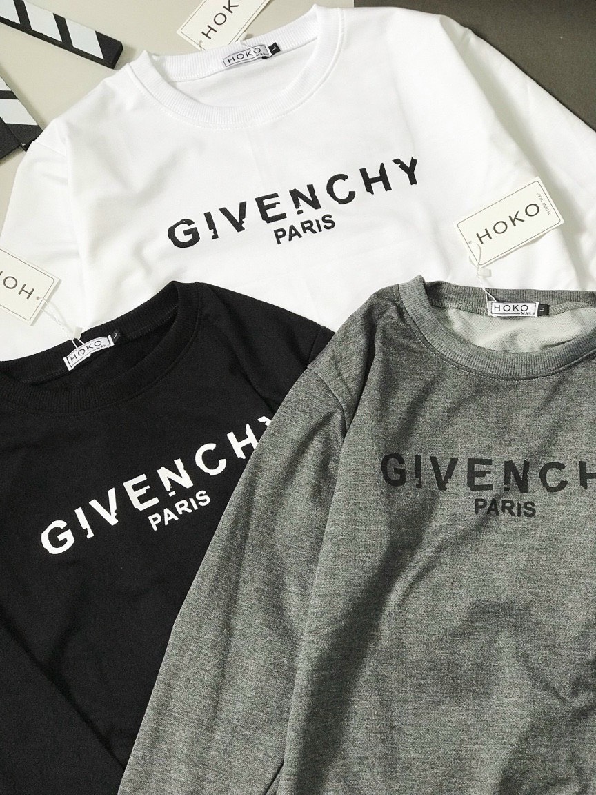 Áo sweater nam nữ GEVENCY chất vải nỉ da cá dày dặn co giãn 4 chiều, thiết kế bảnh bao sang trọng WEDO