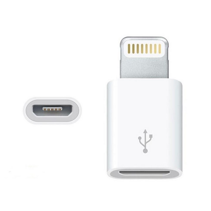 Đầu nối cáp sạc samsung ra iphone lightning - bảo hành 1 đổi 1