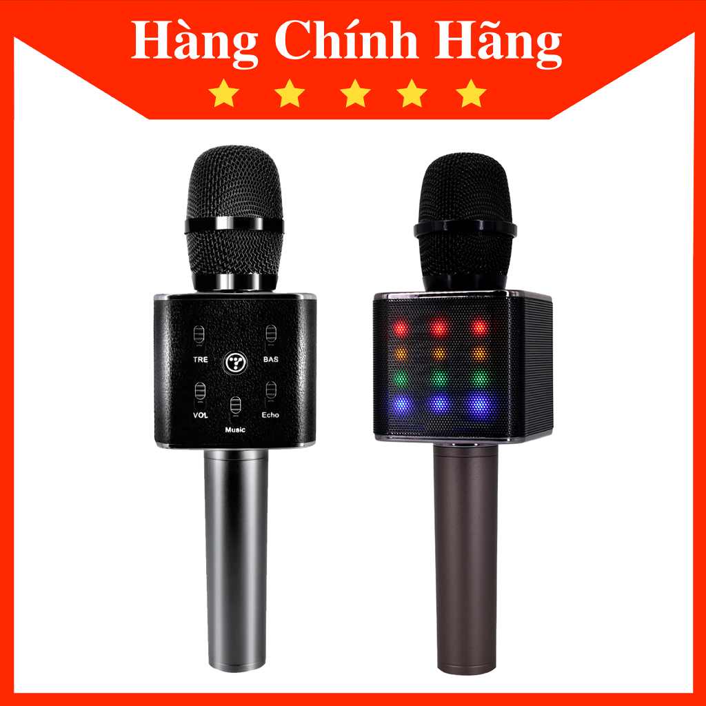 Tosing Q9 - Micro Karaoke Kèm Loa Bluetooth Âm Thanh Cực Hay - Có Đèn LED Theo Nhạc