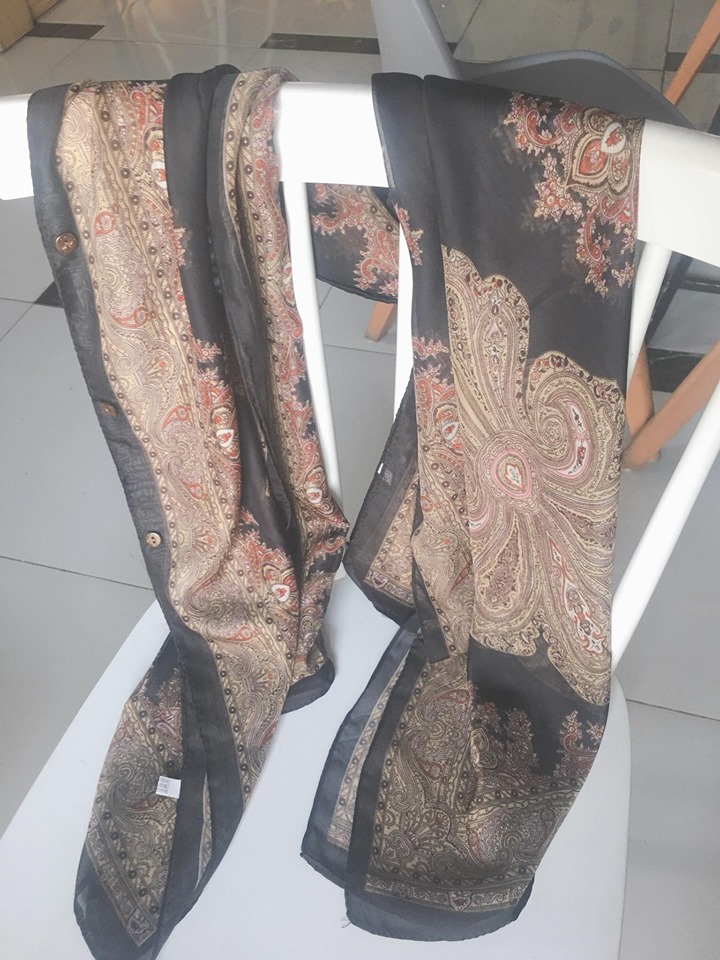 Khăn Choàng Thời Trang Phụ Nữ Chống Nắng- Khăn Choàng Lụa Dài- Khăn Cổ Voan- Khăn Choàng Bãi Biển- Khăn Choàng Dự Tiệc Đa Năng