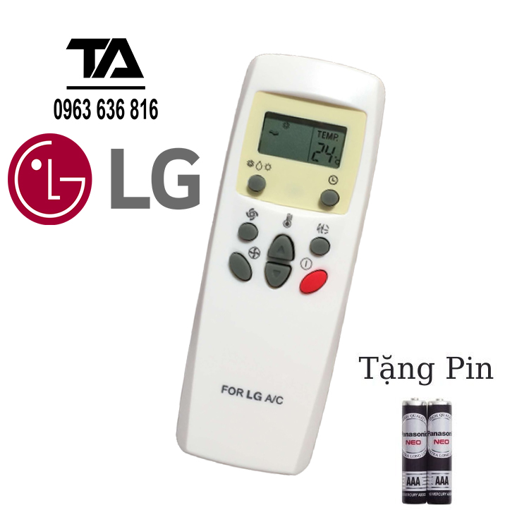 [ FREESHIP ] Remote máy lạnh LG ✔ Điều khiển điều hòa LG G07AH - Hàng Tốt