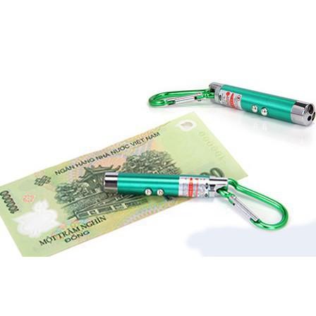 Móc khóa đèn pin 3in1