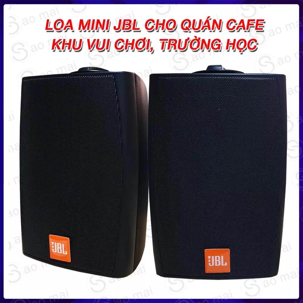 Loa treo tường JBL F-450 Loa Mini cho khu vui chơi nghe nhạc quán cafe hội nghị, trường học Bass 10 cm công suất 80W, dễ treo móc