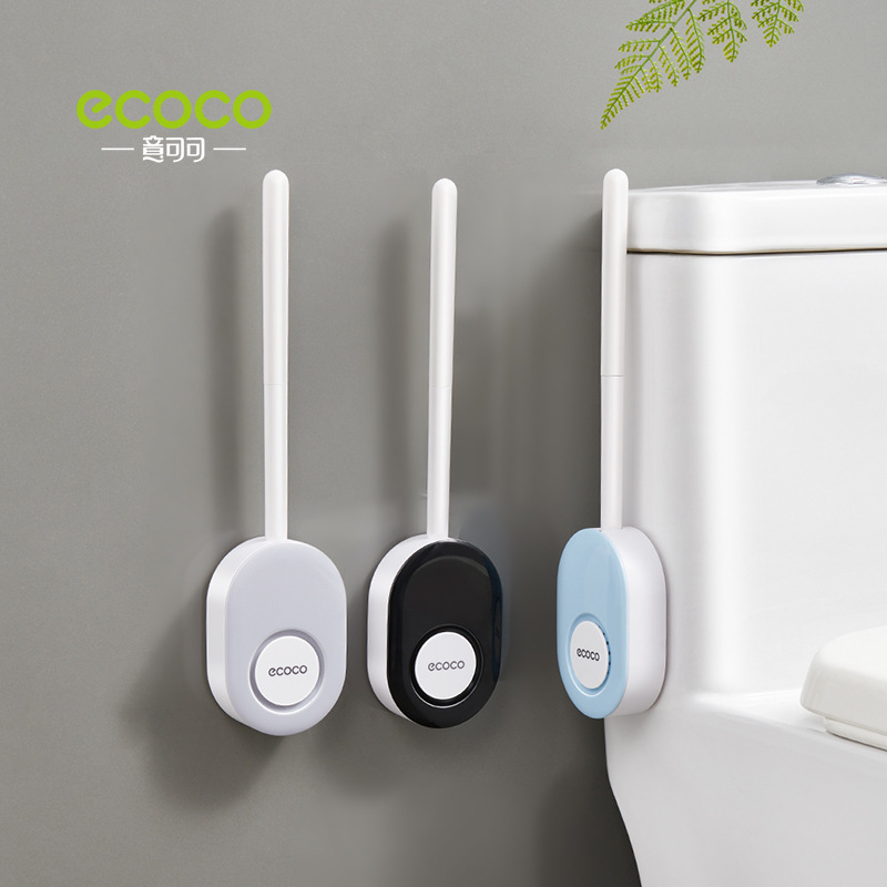 Cọ dẹp chà vệ sinh cao cấp silicon ,Bàn chà dẹp vệ sinh silicon dán tường, Cọ dẹp vệ sinh Silicon dán tường , Chà bồn cầu nhà tắm Silicon Ecoco E2204