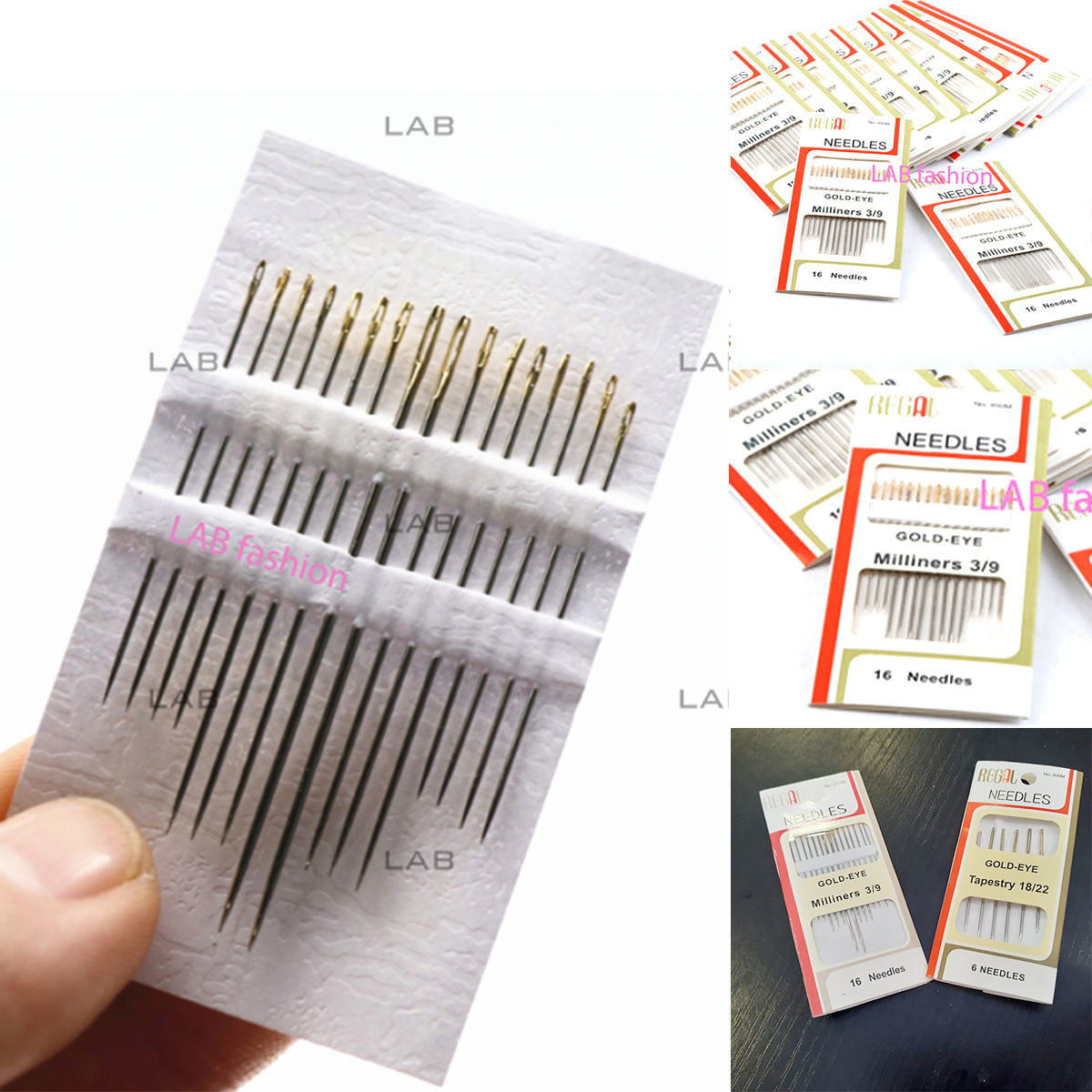 Set kim khâu tay thẳng nhiều cỡ