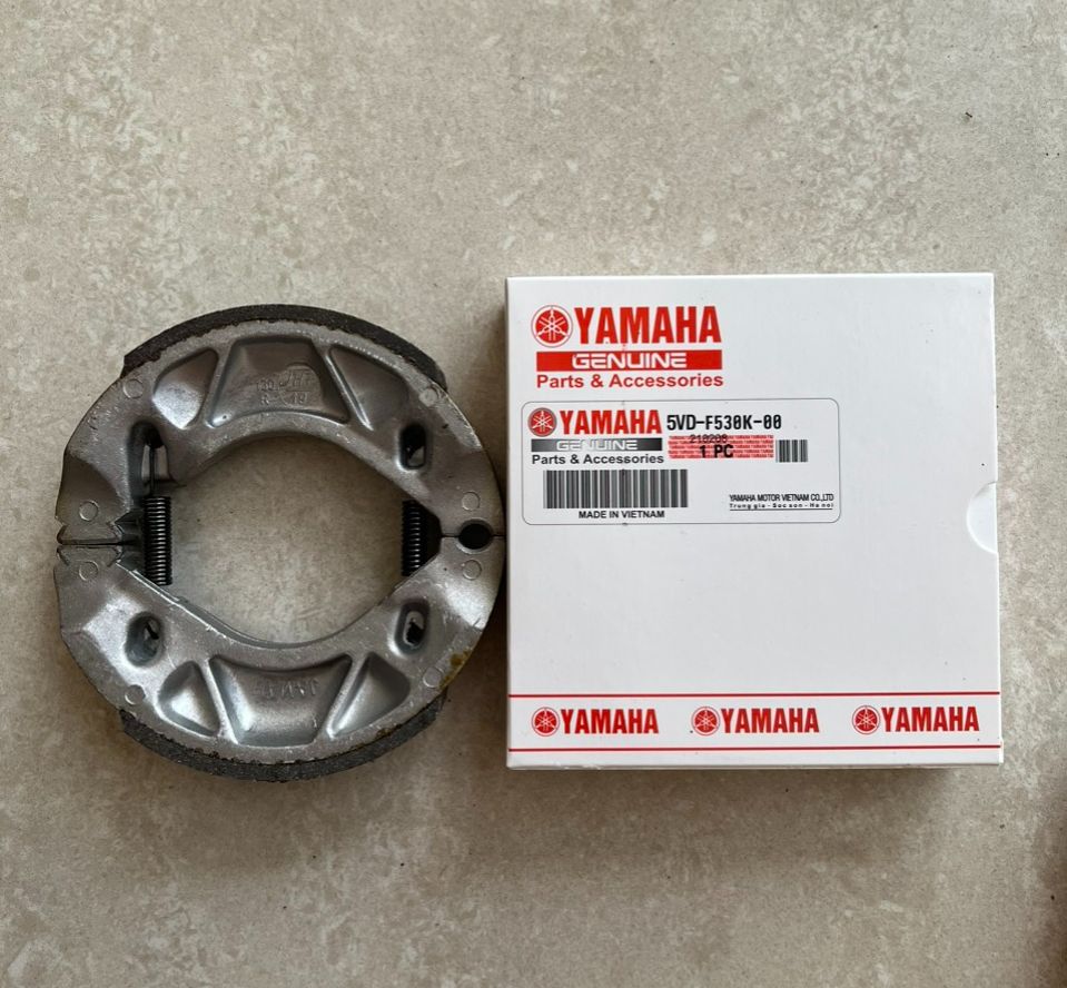Má phanh sau cơ cho các dòng xe Sirius, Jupiter, Taurus, Exciter, Novo, Janus...Chính hãng Yamaha