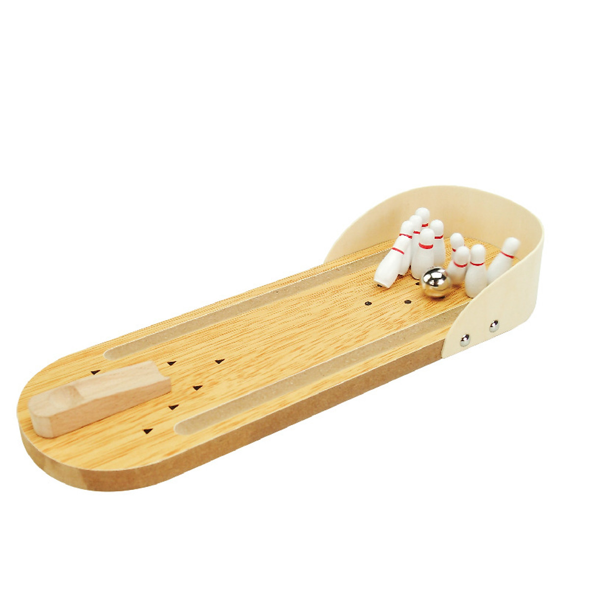 Đồ chơi gỗ bộ đồ chơi bowling mini cho bé
