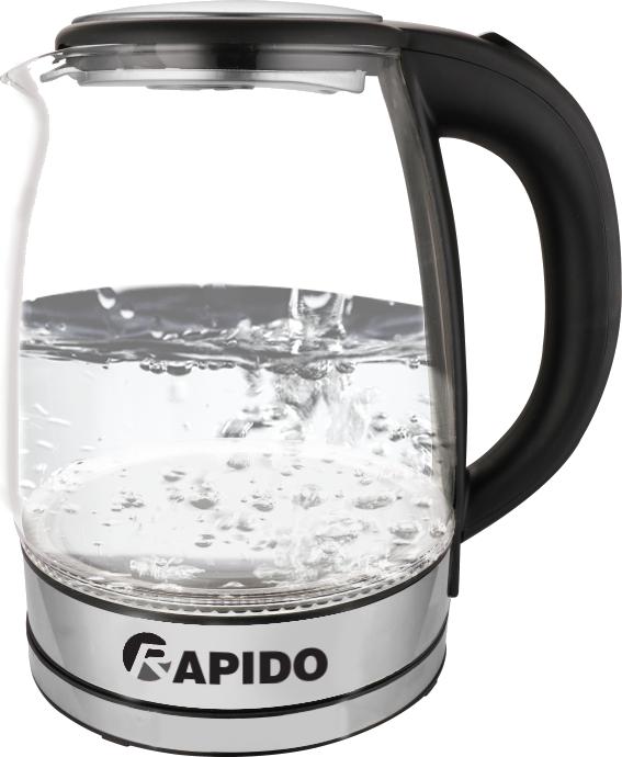 Bình đun siêu tốc thủy tinh Rapido RK1818 (1.8 lít)