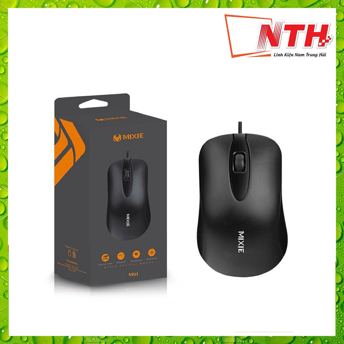 Chuột usb mixie m01 có 3 phím bấm