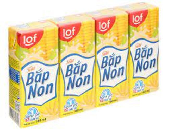Sữa bắp non lif thùng 24 hộp 180ml