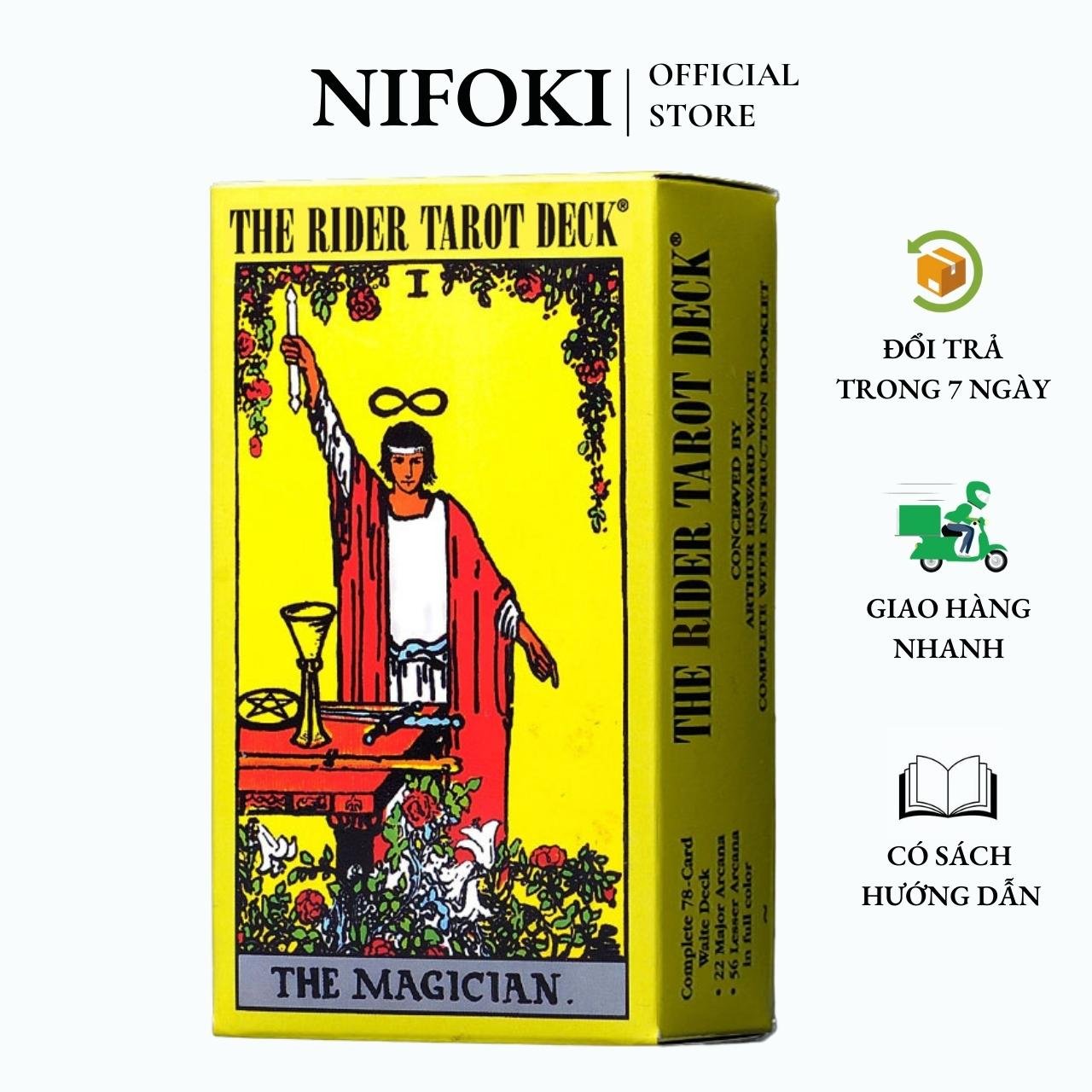 Bộ The Rider Waite Tarot Size Gốc