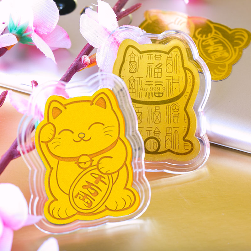 [HCM][HOT TRENDING] Miếng Dán Trâu Vàng Thần Tài Dùng Cho Điện Thoại Và Ví Tiền Mang Lại May Mắn Dịp Năm