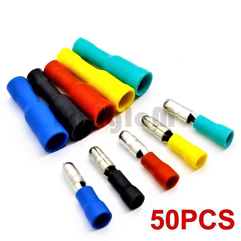 ĐẦU NỐI DÂY ĐIỆN - ĐẦU CỐT DÂY ĐIỆN - BỘ 50 CÁI - ĐẦU GHIM DÂY ĐIỆN XE , ĐỒ CHƠI XE MÁY , PHỤ KIỆN XE MÁY