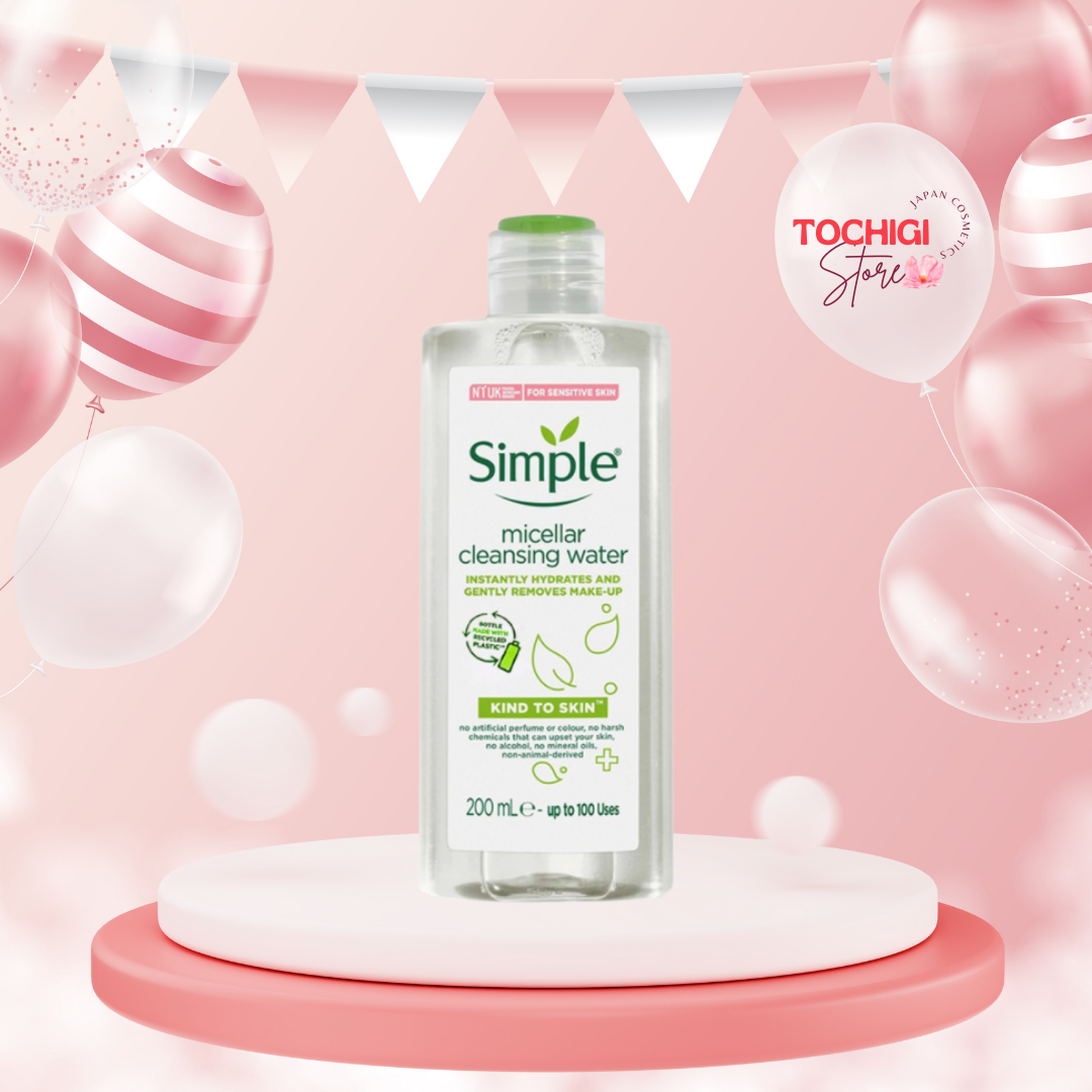 Nước Tẩy Trang Simple Micellar Cleansing Water 200ml