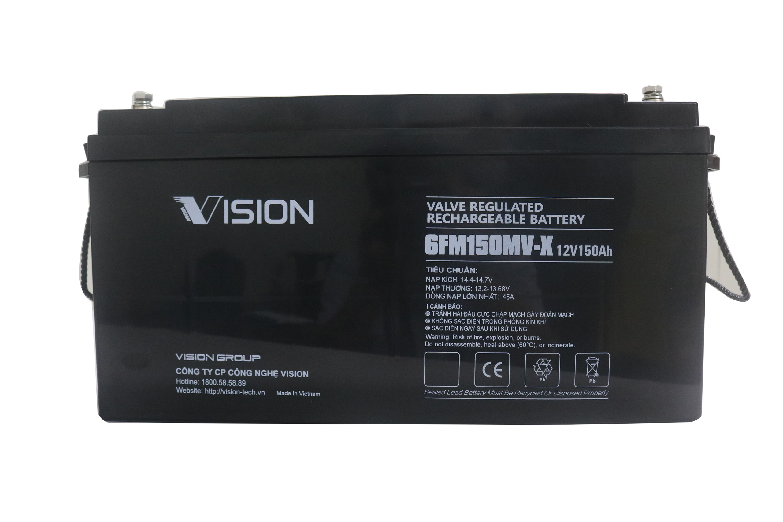 Ắc quy vision 6fm150mv-x
