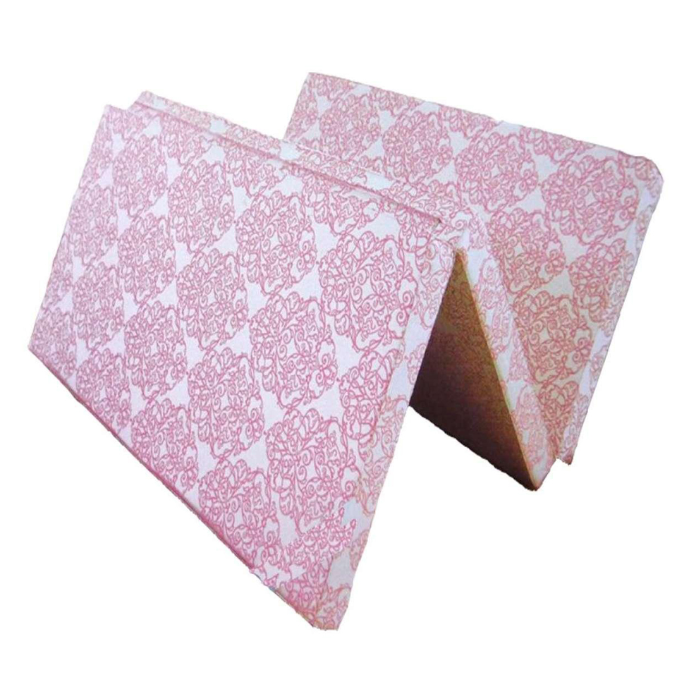 Nệm Bông Ép, Nệm PE Gấp 3 Hàn Quốc, Nệm Mỏng Dày 3CM, Dày 5CM Giao Màu Ngẫu nhiên Nhiều Kích Thước