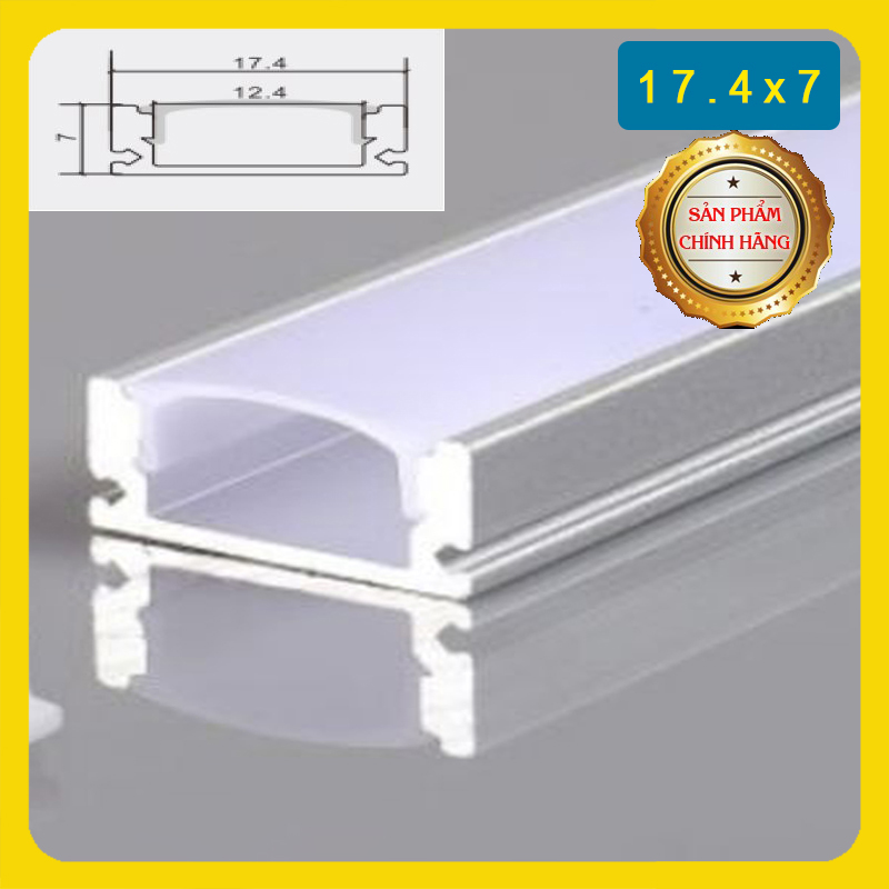 Thanh Nhôm Định Hình Led chữ U lắp nổi cao cấp chuyên nghiệp dùng cho cho thiết kế trang trí nổi thất