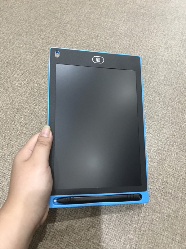 bảng vẽ điện tử thông minh tự xoá - size 8.5 inch - màu xanh dương 3