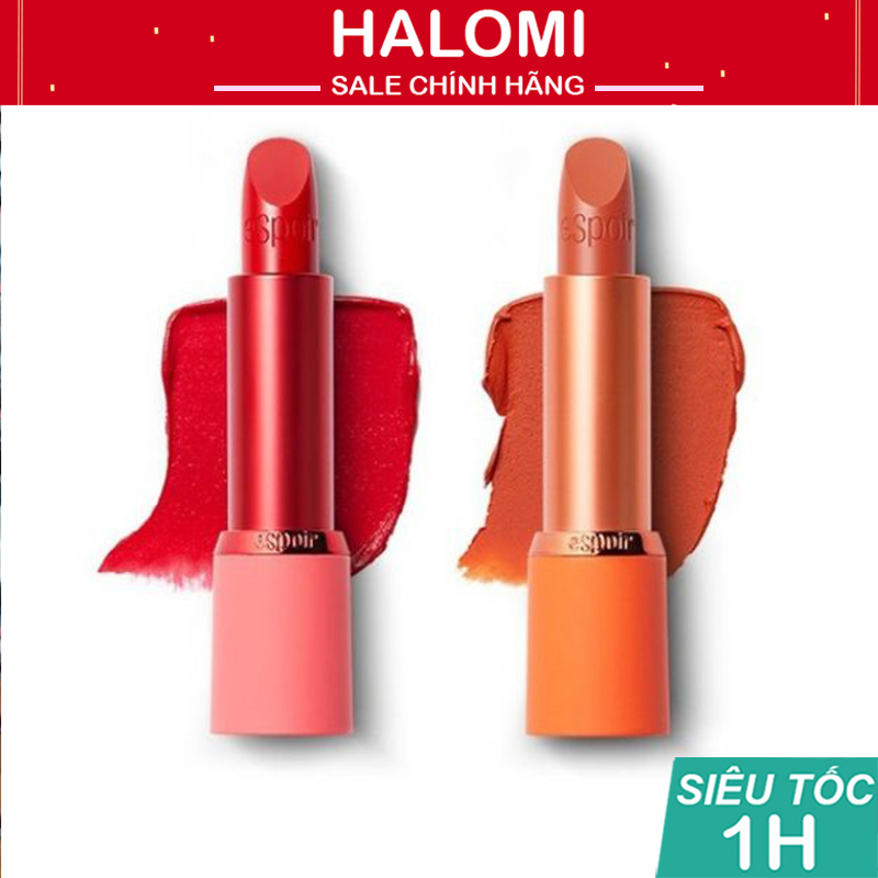 Son espoir 2020 limited edition chính hãng son lì cao cấp siêu mịn bám son thỏi espoir halomi store