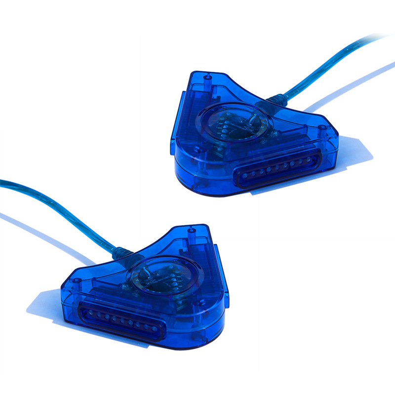 Cáp chuyển đổi cho tay cầm máy PS2 sang USB dùng trên máy tính Tặng 1 tay game PS2