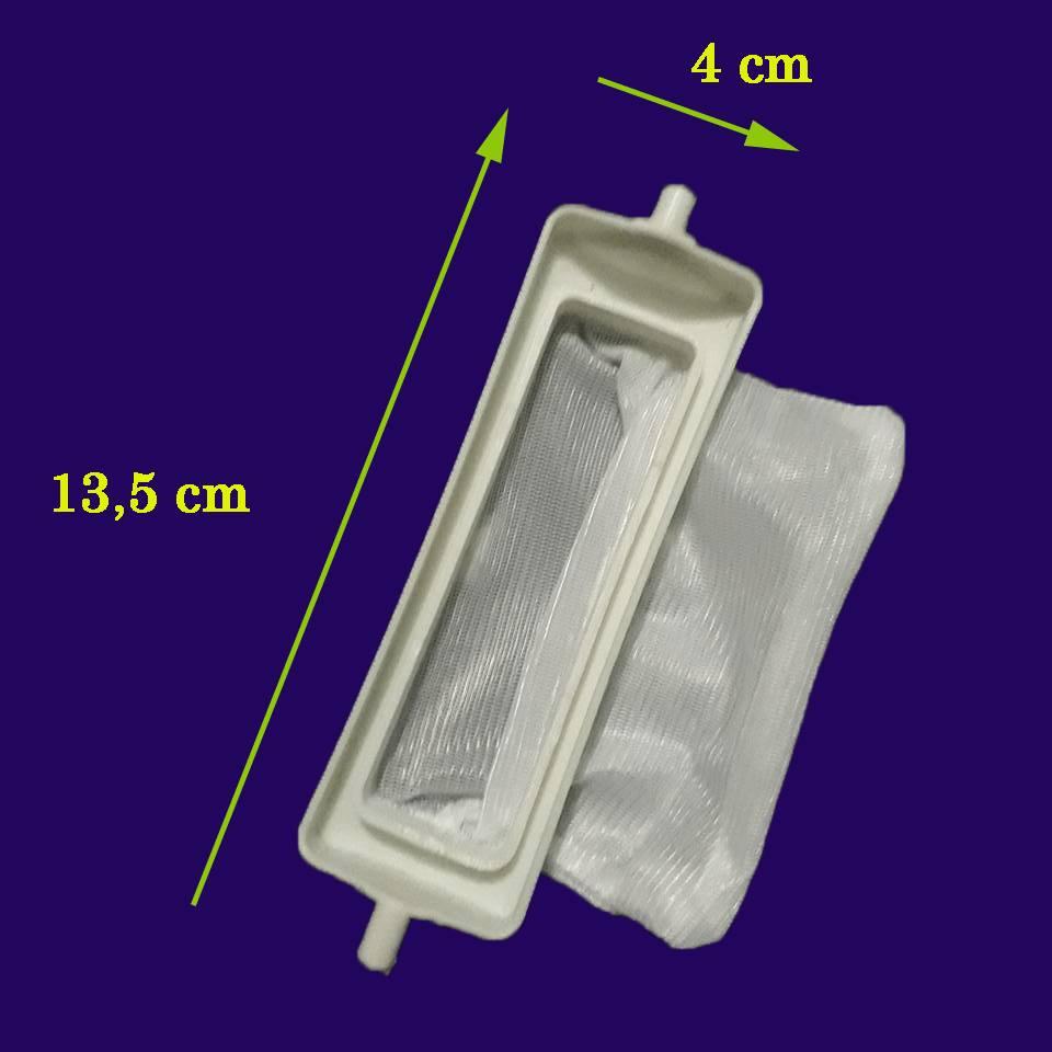 Túi lưới lọc cặn máy giặt Toshiba dài 13.5x4cm