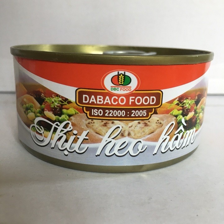 01 hộp x 170gr thịt hộp heo hầm hàng công ty dabaco food
