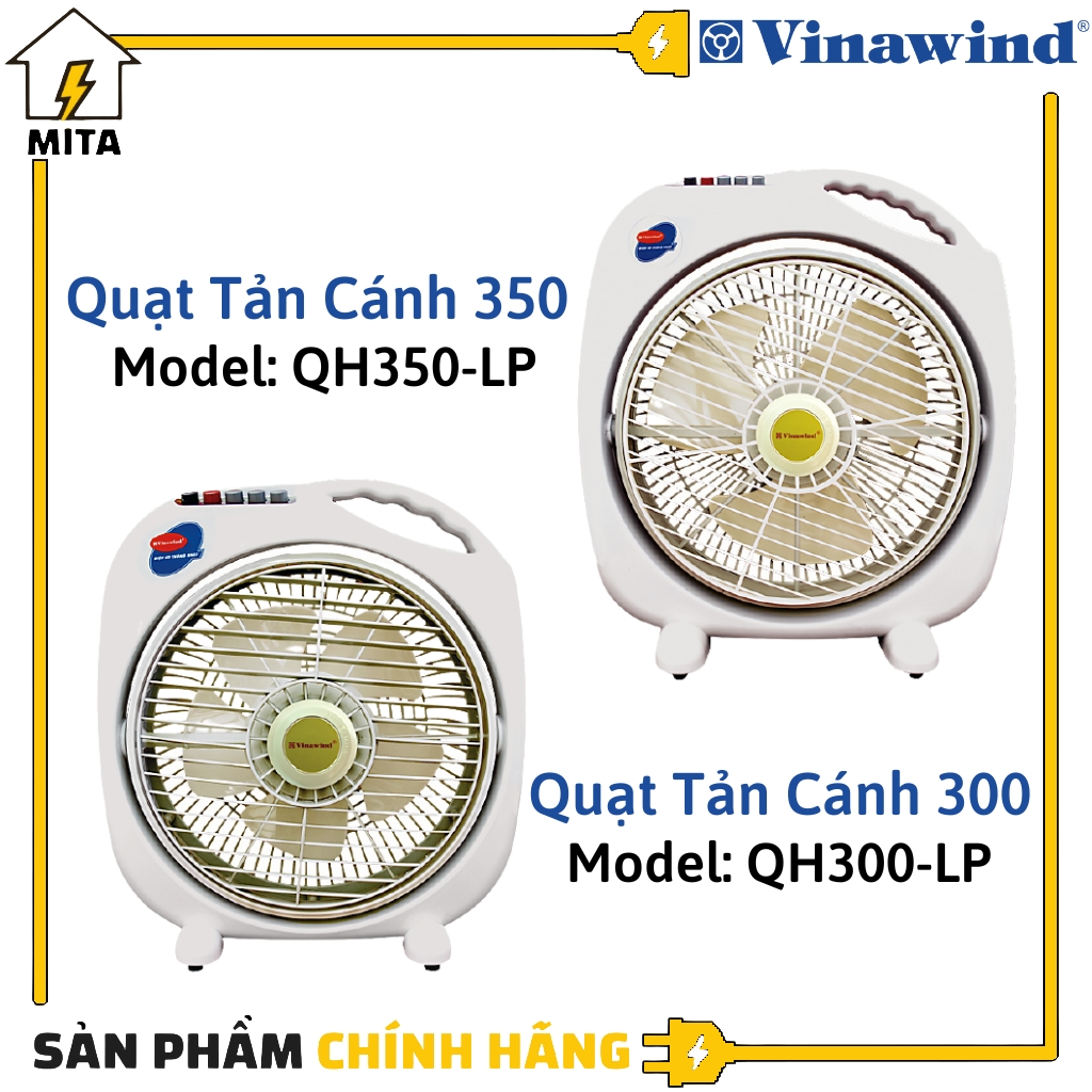 Quạt hộp quạt tản cánh 300/350 điện cơ thống nhất vinawind - mita