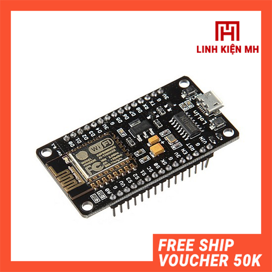 Nodemcu v3 ch340 - module thu phát wifi iot esp8266 esp-12e ch340