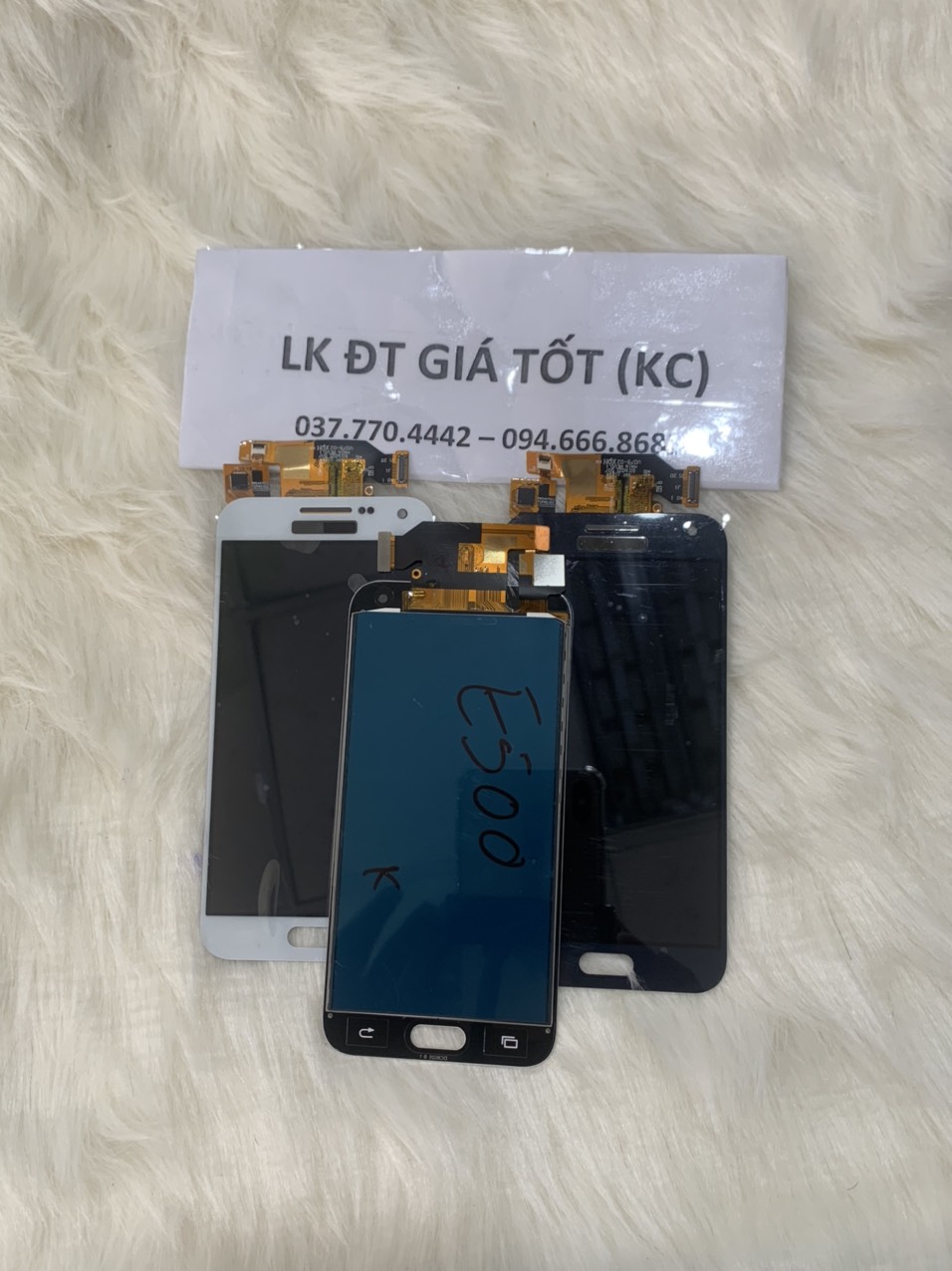 Màn hình samsung E500 - điều chỉnh ánh sáng