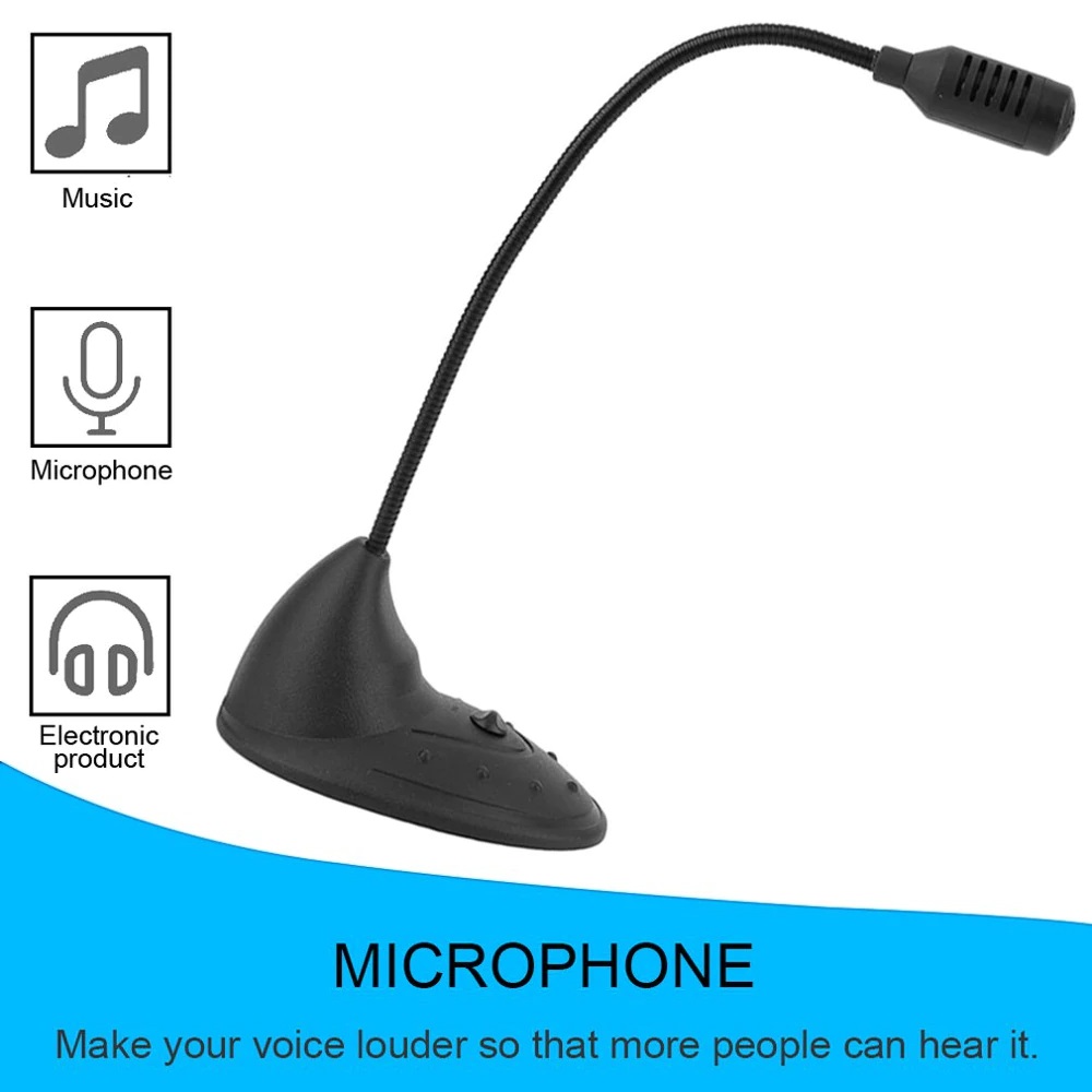Microphone T-21 Dùng Cho Máy Tính Để Bàn hoặc Máy tính sách tay và Học Trực Tuyến Và Hội Nghị
