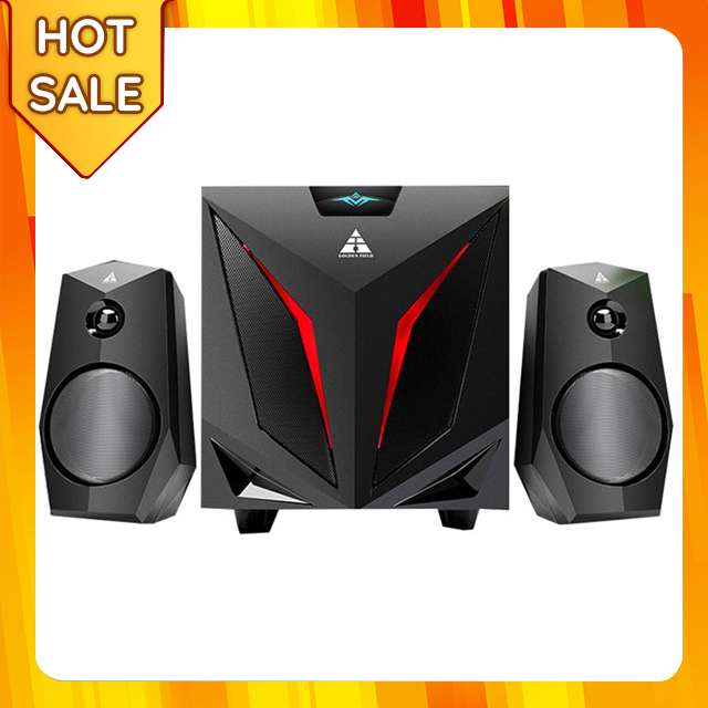 Loa vi tính soundmax công suất lớn bluetooth để bàn Golden Field K2, âm thanh siêu trầm, bass cực mạnh - dùng cho máy tính pc, laptop, tivi
