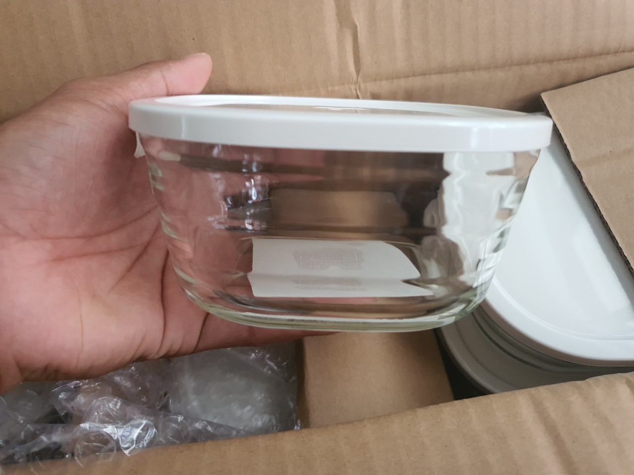 Thố thủy tinh lock&lock 540ml