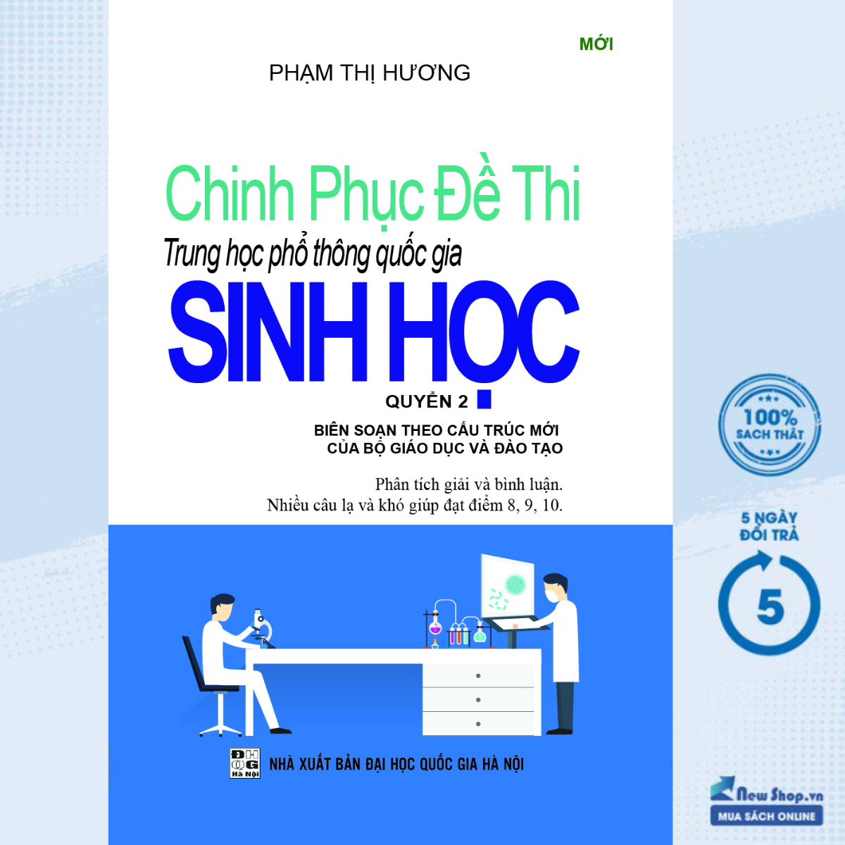 Sách – Chinh Phục Đề Thi Trung Học Phổ Thông Quốc Gia Sinh Học Quyển 2 (KV) – Newshop