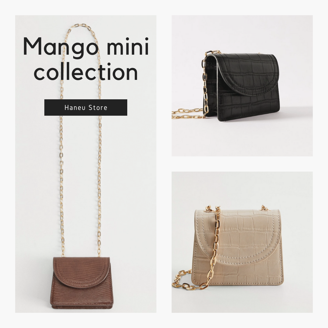 Túi Mango mini Auth store Germany