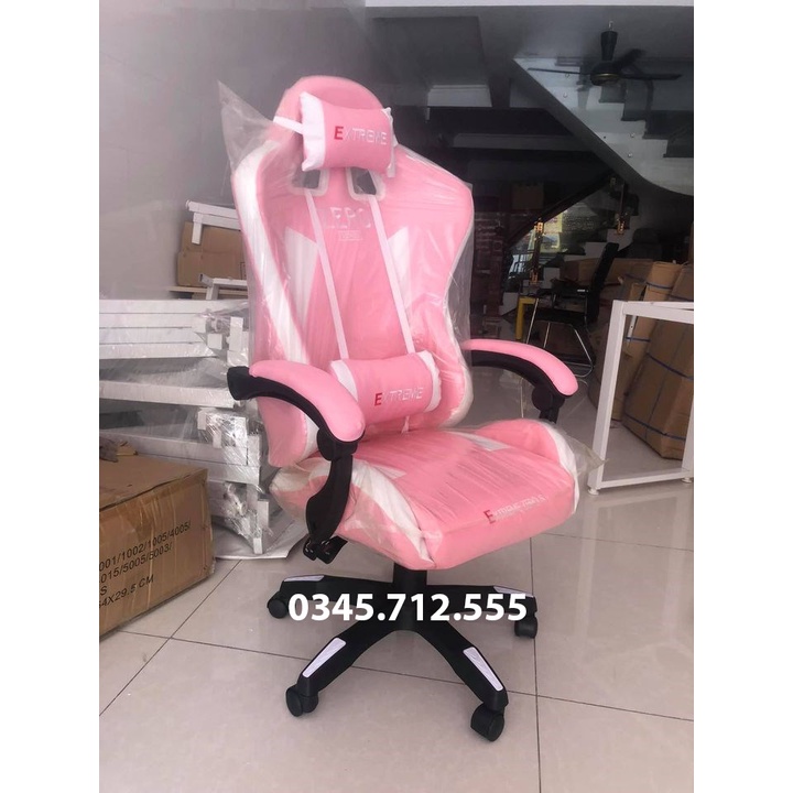 Ghế Game Extreme Zero S Màu Hồng Nhạt - Ghế Chơi Game