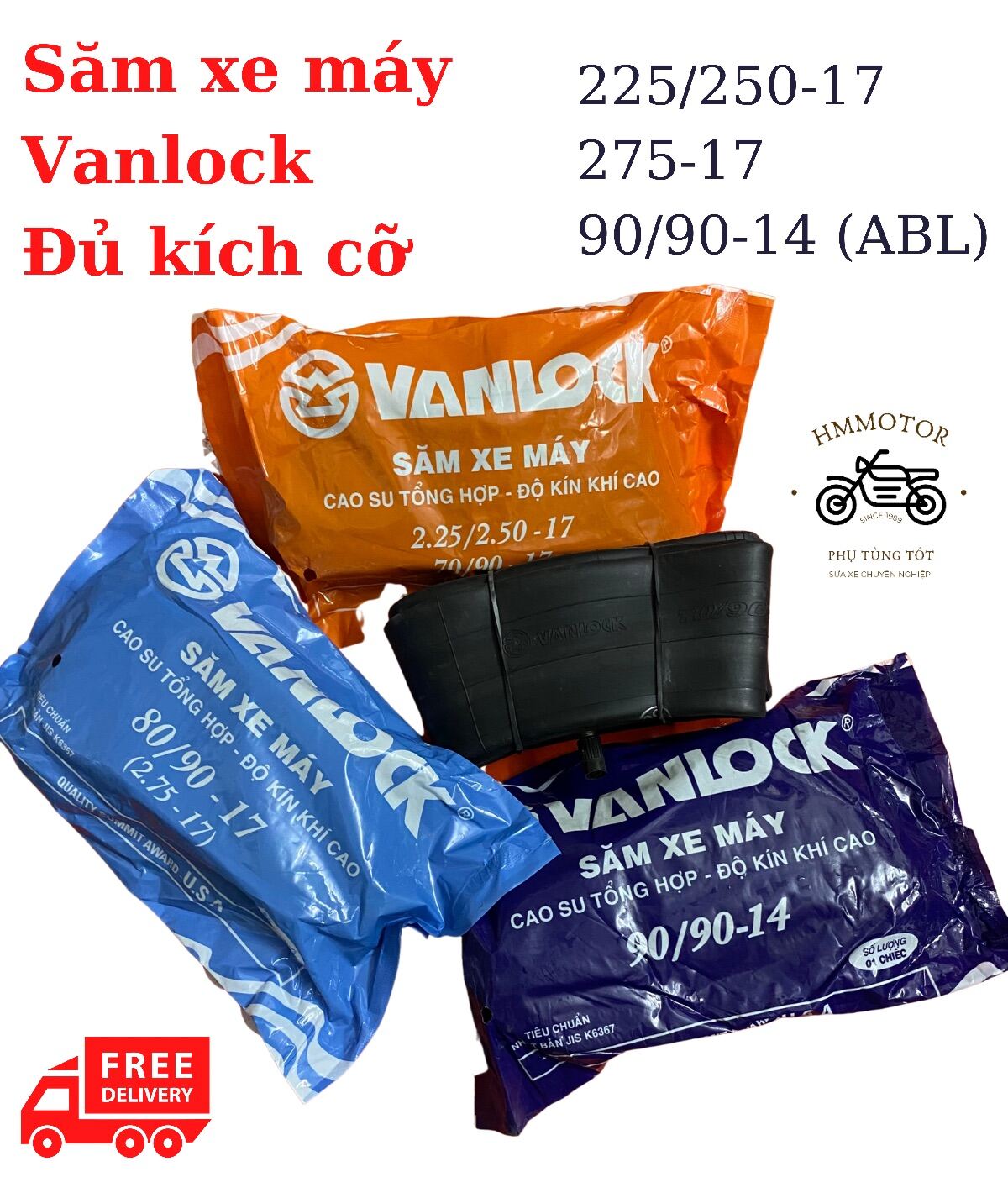 Ruột săm xe máy vanlock