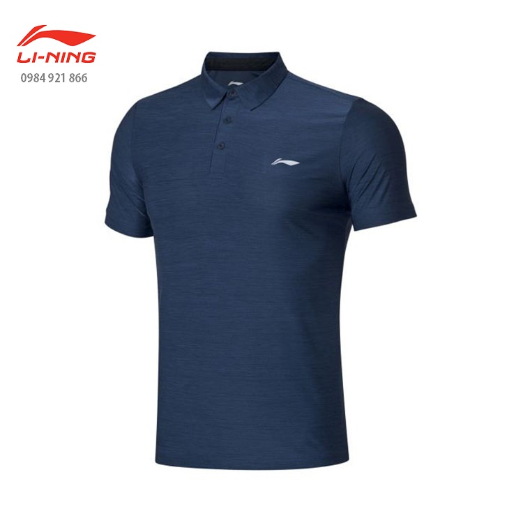 Áo polo thể thao nam lining aplp063 -5 chính hãng