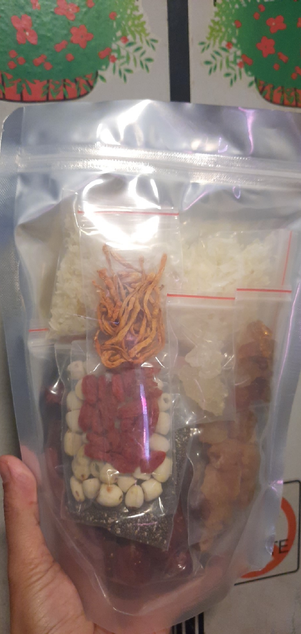 COMBO Nguyên Liệu Nấu Chè DƯỠNG NHAN (CHÈ TUYẾT YẾN )