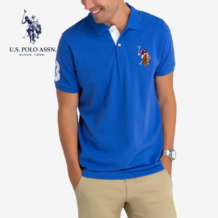 Áo thun us polo assn. multi color big pony polo shirt 113046