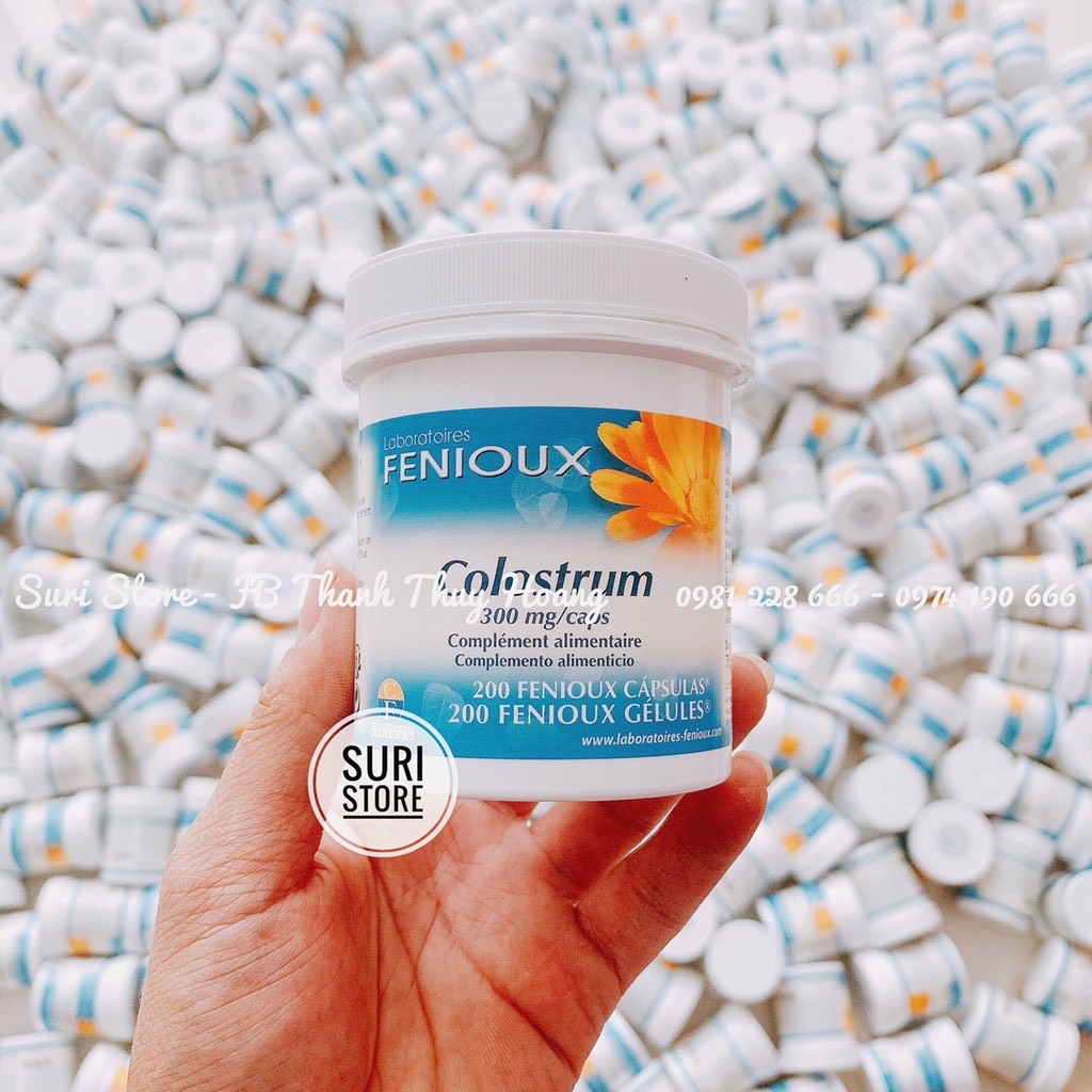 Sữa Non Pháp Fenioux Colostrum hộp 200v