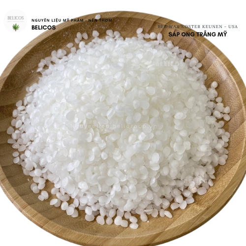Sáp Ong Trắng 100 Gram Nguyên liệu làm son, nến thơm, mỹ phẩm