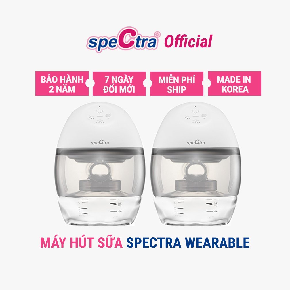 Máy hút sữa không dây rảnh tay Spectra Wearable