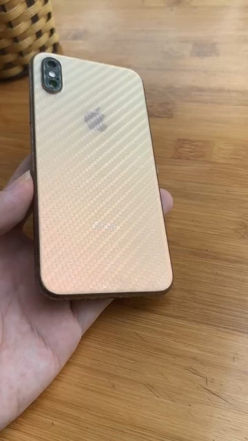 Miếng dán mặt sau IPHONE cacbon tản nhiệt