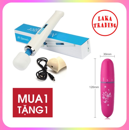Massage HV280 Toàn Thân Pin Sạc - Magic Wand Massager With 10 Vibration Patterns Powerful Speeds - Thoải Mái Dễ Chịu Khắp Toàn Thân Body