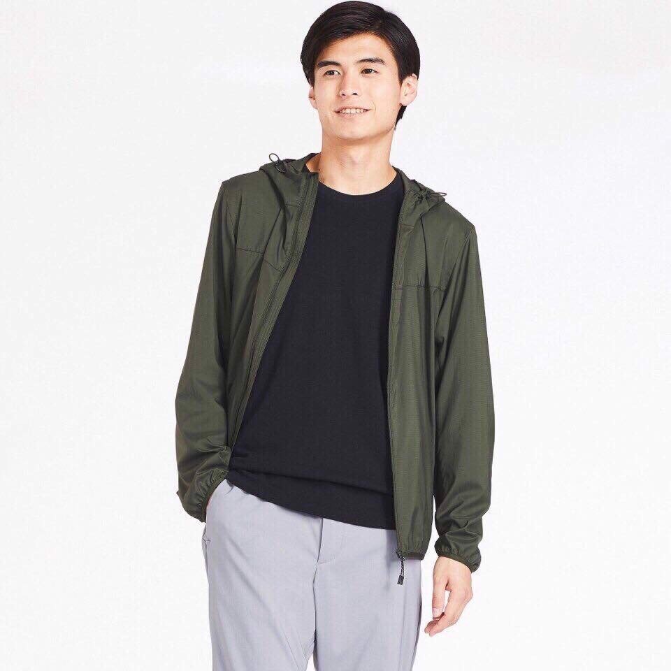 Hàng VNXK Áo gió Nam Uniqlo siêu nhẹ 5 in 1 chống nắng chống nước cản bụi thoáng mát vải mềm nhẹ - RY'S STORE